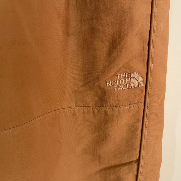 The North Face Men's solid tan convertible roll up Pants Medium M 29" inseam EUC - Picture 2 of 9